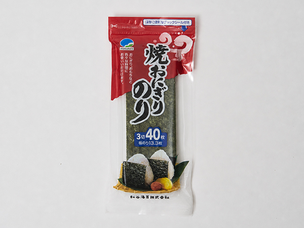 焼おにぎりのり40枚